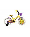 DHS DAISY 1602 16" - DETSKÝ BICYKEL  YELLOW 